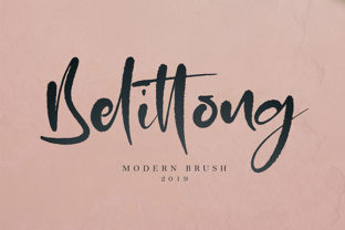 Belittong: The Handwritten Script Font for Authentic Craft Designs