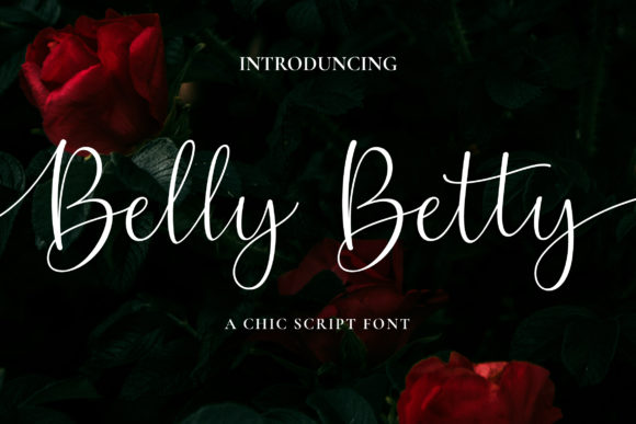 Belly Betty: A Modern Calligraphy Font for Editorial Design