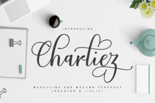 Charliez Handwritten Font for Elegant Craft Projects