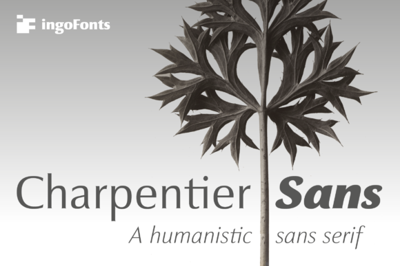 Charpentier Sans Pro Typeface for Handmade Branding
