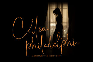 Colleen Philadelphia: A Premium Script Handwritten Font for Boutique Branding