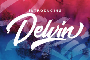 Delvin: Bold Handwritten Fonts for Editorial Impact