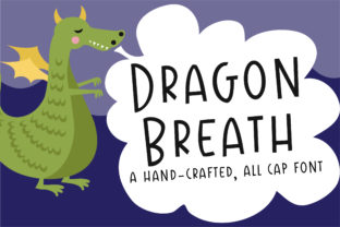 Dragon Breath Typeface for Editorial and Creative Projects