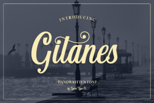 Gitanes: The Bold Handwritten Font for Editorial Design