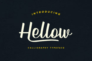 Hellow Typeface Review: A Handwritten Font for Modern Editorial Design