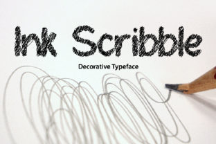 Ink Scribble: A Playful Decorative Font for Editorial Branding