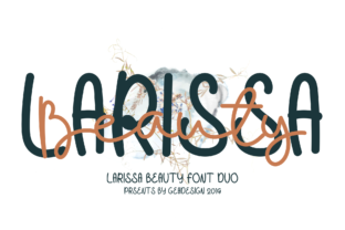 Larissa Beauty Typeface for Modern Digital Branding
