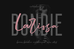 Larissa Duo: A Handwritten Font for Editorial Design