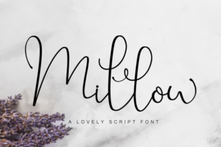 Millow Handwritten Font for Editorial and Creative Projects
