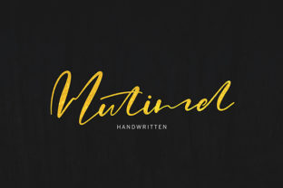 Mutimel: A Handwritten Script Font for Editorial Design