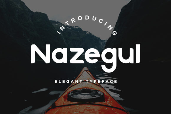 Nazegul Typeface: Elevate Your Handmade Brand Identity