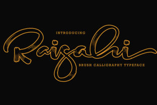 Raisahi: A Bold Handwritten Typeface for Authentic Branding