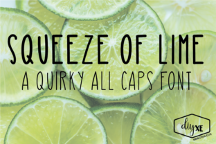 Squeeze of Lime: The Quirky Handwritten Font for Scroll-Stopping Social Media Graphics