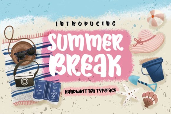 Summer Break Font Review: A Whimsical Script Handwritten Choice