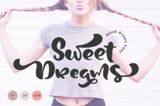 Sweet Dreams: The Perfect Handwritten Font for Charming Craft Designs