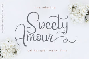 Sweety Amour Font for Sophisticated Brand Visuals