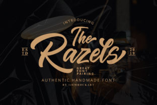 The Razels: A Retro Handwritten Font for Authentic Branding