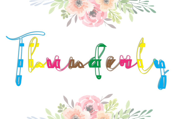 Thunderly Script: The Kooky Decorative Typeface for Scroll-Stopping Visuals