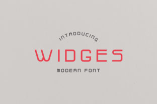 Widges Slab Serif Typeface for Modern Web Design