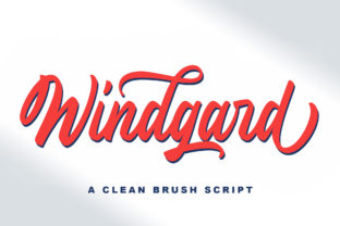 Windgard Typeface: Handwritten Font for Boutique Branding